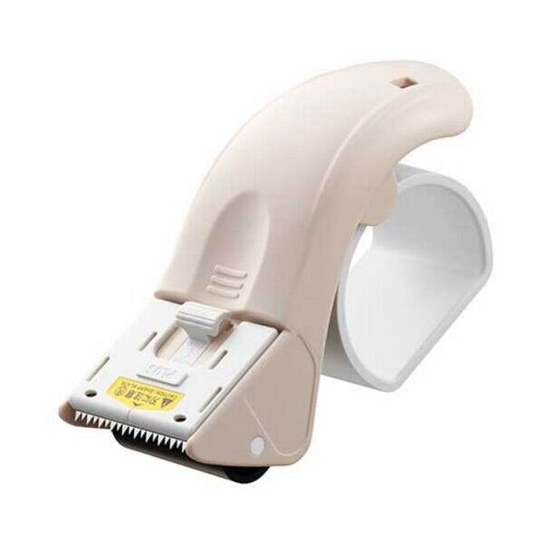 テープカッター 31498)グリップカットTC-500Pベージュ TC-500P-BE 1点...