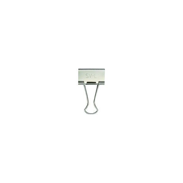 365718)ダブルクリップシルバ-大 B550JL100