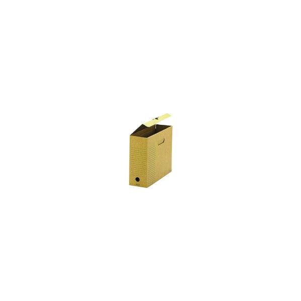 ボックスファイル FL-081BF蓋付A4E 10冊 343602