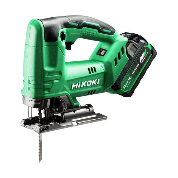 HiKOKI(ハイコーキ) CJ18DA (XPZ) 18V 充電式 ジグソー セット品 電池1個・充電器付 1台...