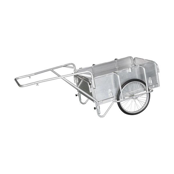 ※法人専用品※PiCa(ピカ コーポレイション) 折りたたみ式リヤカー PRC-130 1個