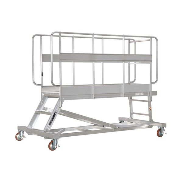 ※法人専用品※ピカ 連結式大型作業台 手すりフルセット DXL-TE90AC 1点