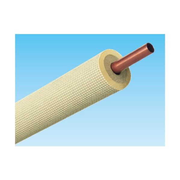※法人専用品※ 空調部材 被覆冷媒配管 高断熱シングルコイル（保温材20mm） 2種 20m K-HSH4E8 1巻...