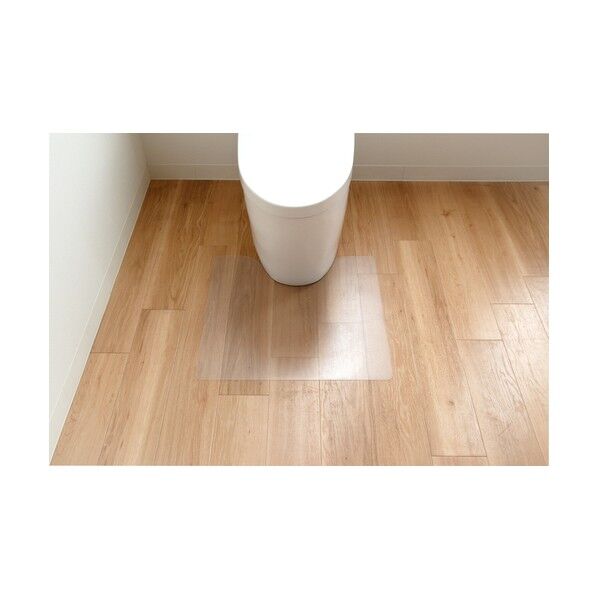 オカ 透明マット トイレマット 55×60cm 透明 58771 1点...