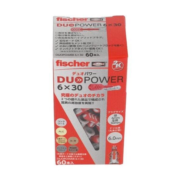  フィッシャー デュオパワー 6X30 49-347 60本...