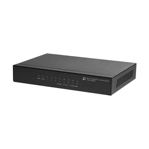 8ポート 2.5GBASE-T スイッチングハブ