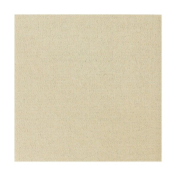 日本製タイルカーペット アイボリー 50×50cm