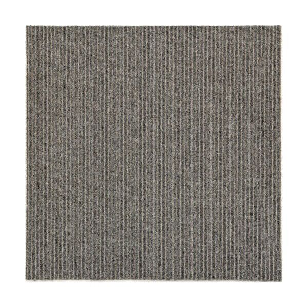 タイルカーペット 50x50cm ストライプダークグレー KT-303S 1点
