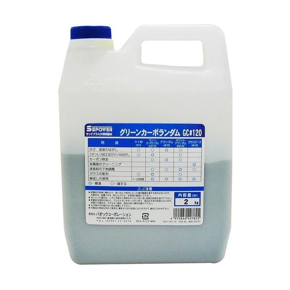 サンドブラスタ用研磨剤(グリーンカーボランダム) ホワイト グリーンカーボランダム 1点