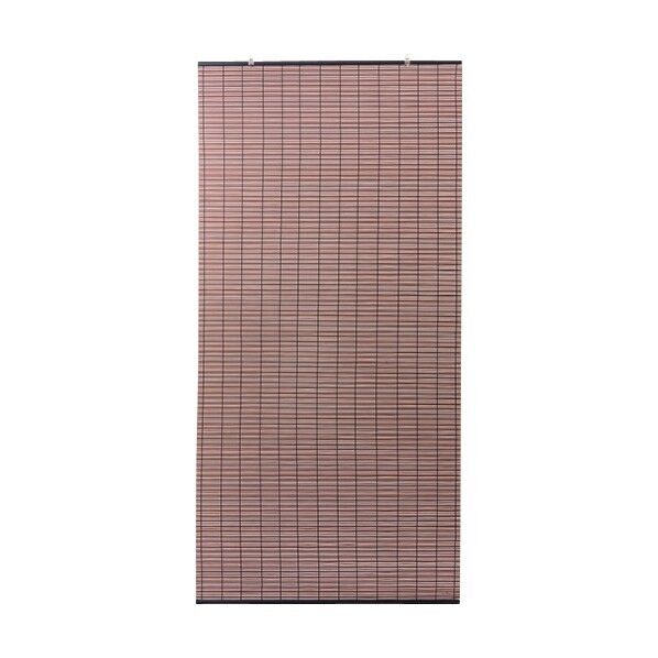 大島屋 樹脂製すだれ 88×180cm ブラウン 25336 1点