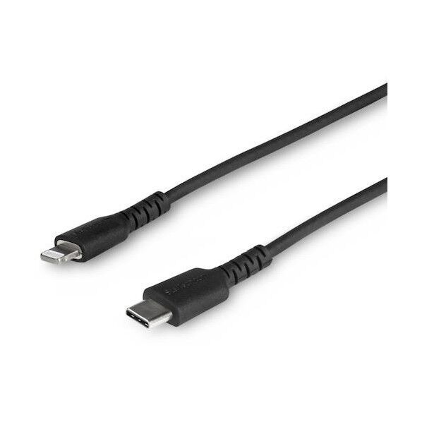 Lightningケーブル/USB-C/1m/Apple MFi認証/アラミド繊維補強/高耐久/ブラック
