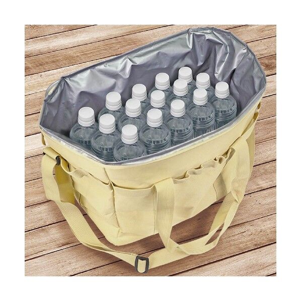 ショルダー付きワイドサイズ保冷保温バッグ28L