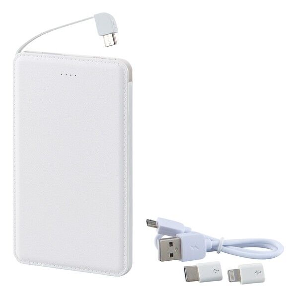 モバイルバッテリー(iPhone用アダプター内蔵)