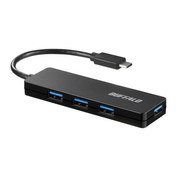 USB3.1(Gen1) Type-C 4ポート バスパワーハブ ブラック BSH4U120C1BK 1個
