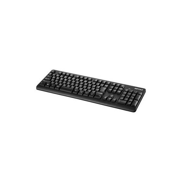 バッファロー Bluetoothキーボード スタンダード フル 約443×31×152mm ブラック BSKBB100BK 1点...
