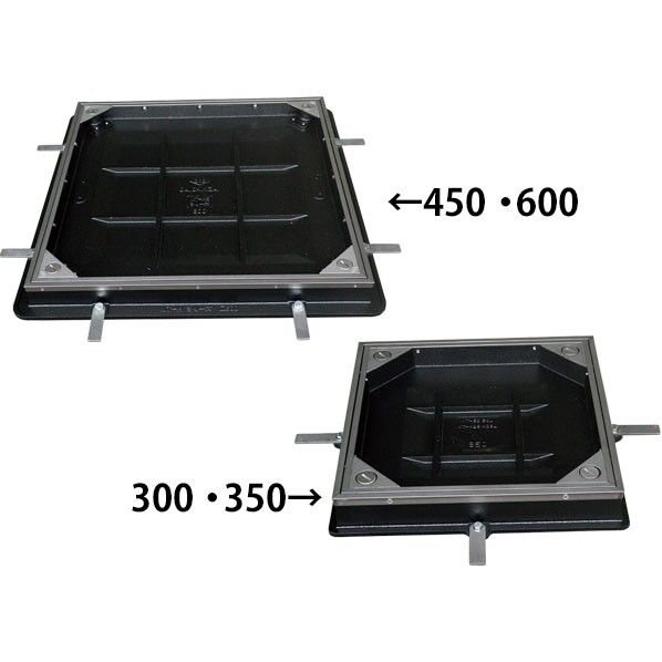化粧蓋 ステンレス目地 密閉形(防水型・防臭型)ボルトロック式 充填深さ43mm T-2荷重