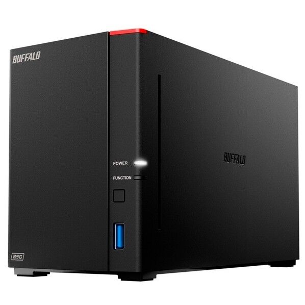 リンクステーション SOHO向け LS720DNB ネットワークHDD 2ベイ 8TB LS720DN0802B 1点