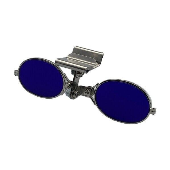 コンパクト(カニ目)ヘルメット取付遮光めがね 303 KR3