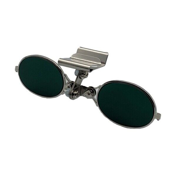 コンパクト(カニ目)ヘルメット取付遮光めがね 303 No.4