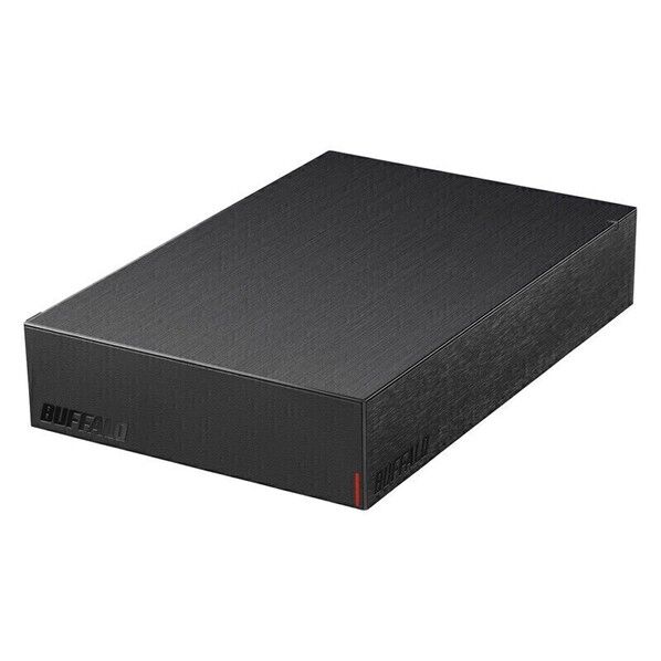 USB3.2(Gen.1)対応外付けHDD 6TB ブラック HD-LE6U3-BB 1点