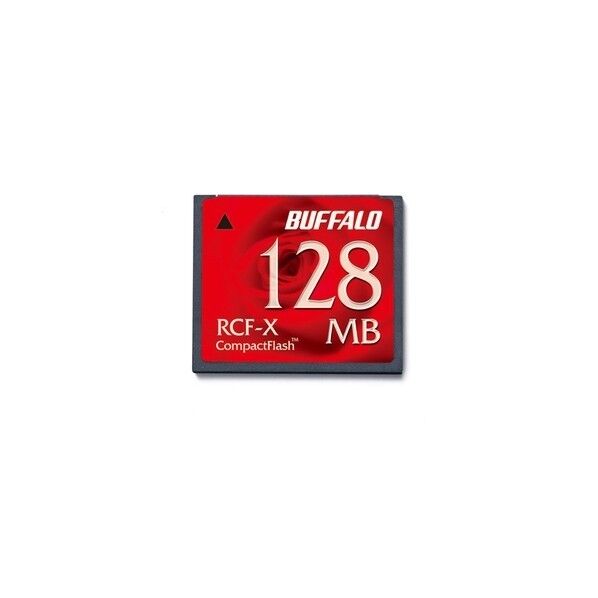 コンパクトフラッシュ ハイコストパフォーマンスモデル 128MB RCF-X128MY 1個
