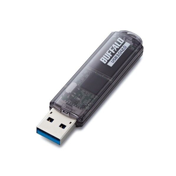 USB3.0対応 USBメモリー スタンダードモデル 16GB ブラック RUF3-C16GA-BK 1個