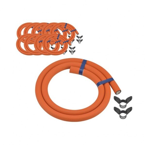 GAONA LP(プロパン)ガス内径9.5mm用ホース ゴム管 日本製 劣化交換 0.5m GA-PG144 10本...