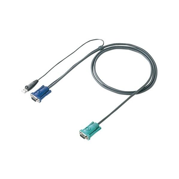  パソコン自動切替器用ケーブル（1.8m） SW-KLU180N 1セット...