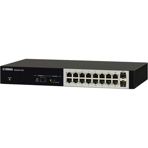 インテリジェントL2スイッチ LANポート数16