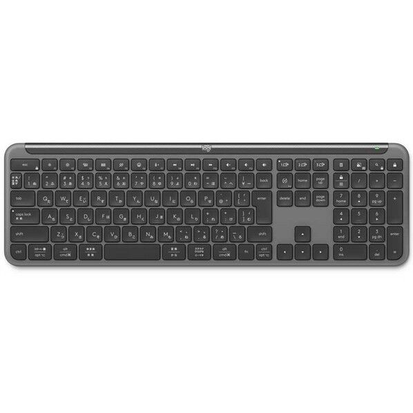 ロジクール 【法人専用品】Signature Slim ワイヤレスキーボード グラファイト K950GR 1点...