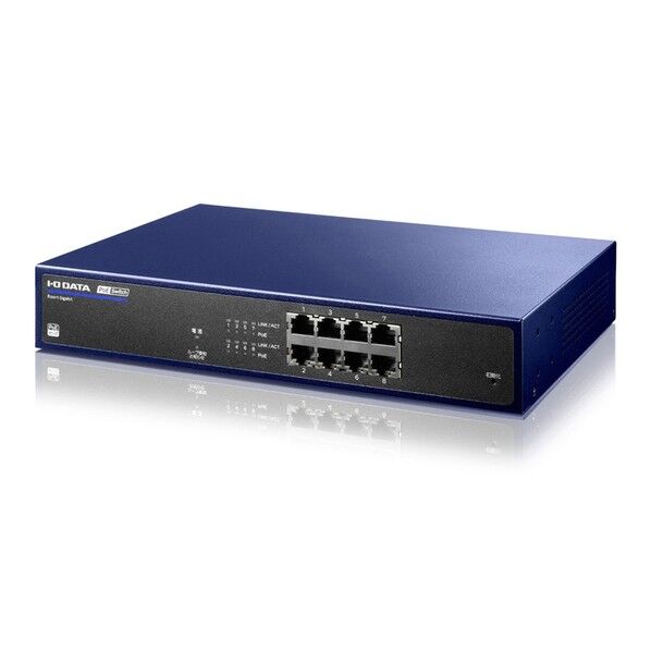 PoEスイッチ 8ポート BSH-GP08MB 1台