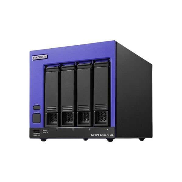 高速CPU搭載 4ドライブNAS LAN DISK（HDL4-Z25SI3Bシリーズ）32TB