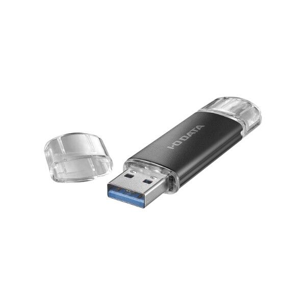 USB 5Gbps対応 USB-A&USB-C搭載USBメモリー256GB ブラック