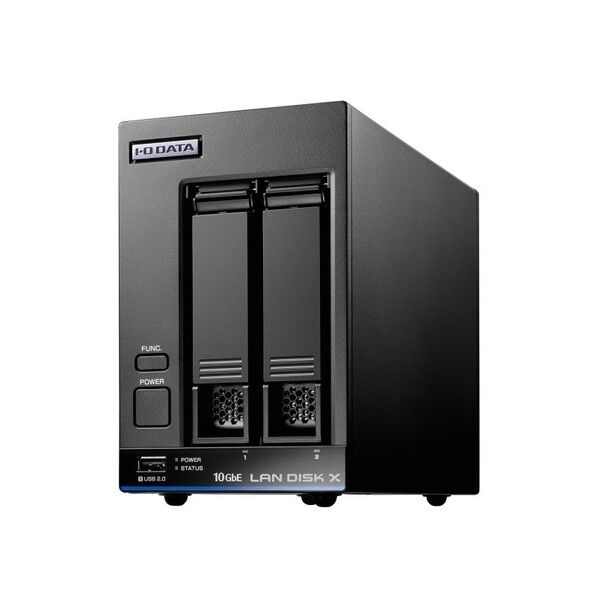  10GbE&マルチギガビット Linux 法人向け 2ドライブNAS 4TB（5年保証･データ復旧） HDL2-XA4B 1点...