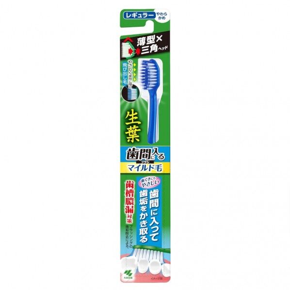 生葉(しょうよう)歯間に入るブラシ マイルド毛 レギュラー やわらかめ