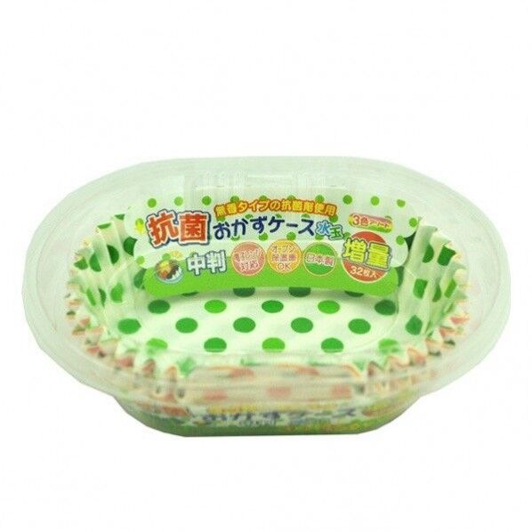 抗菌おかずケース水玉 中判