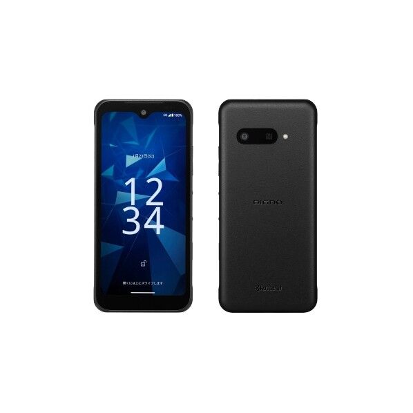 法人向け5Gスマートフォン DIGNO SX4 157×72×11mm ブラック KC-S305K 1点...