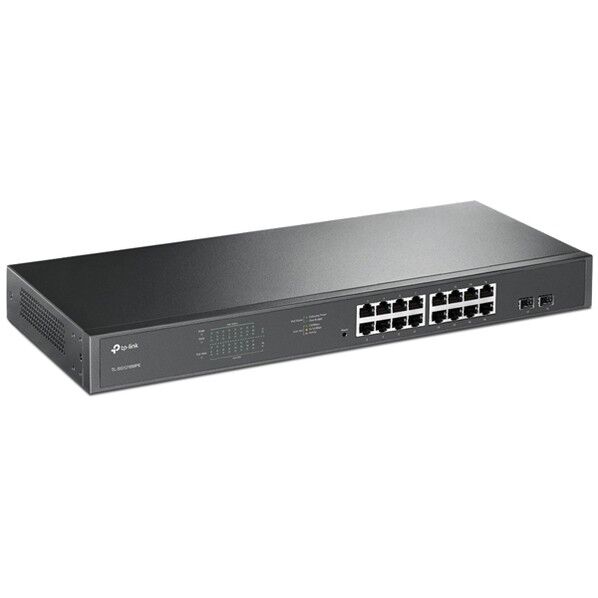JetStream 16-Port Gigabit EasySmart PoE/PoE+Switch