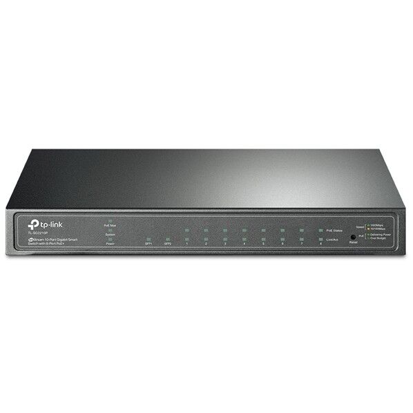 JetStream 8-Port Gigabit Smart PoE Switch