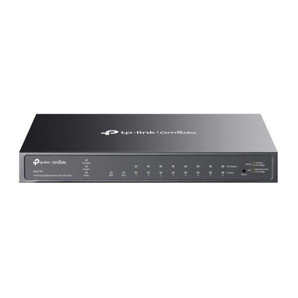 Omada ギガビットPoE+ポート×10&SFPスロット×2 スマートスイッチ