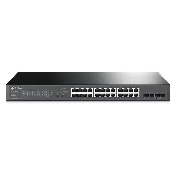 JetStream 24-Port Gigabit Smart PoE+ Switch