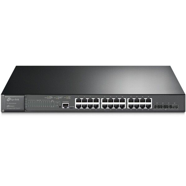 JetStream24ポートギガビットPOE+L2+マネージスイッチ/4スロット 10GE SFP+ 44×440×330mm TL-SG3428XMP(UN) 1点...