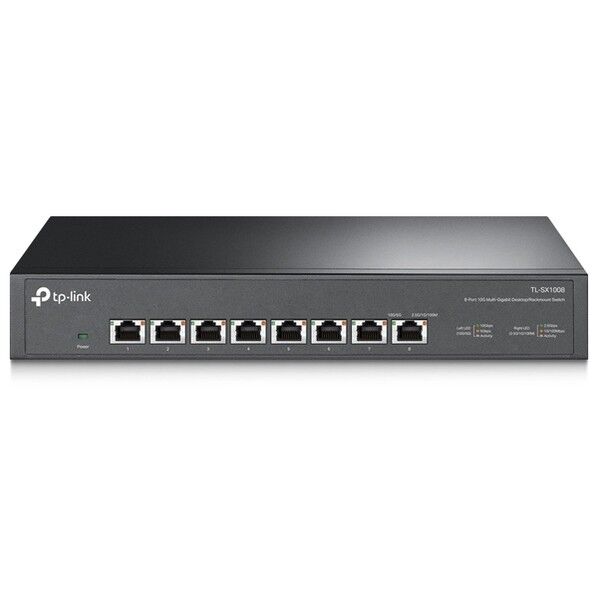 8ポート 10G デスクトップ/ラックマウント スイッチ