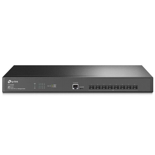 JetStream 8ポート10GE SFP+ L2+マネージスイッチ
