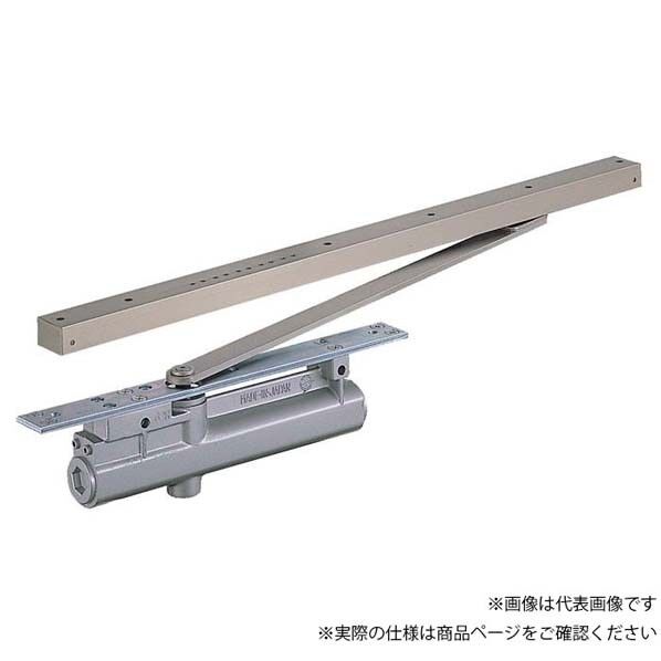 ニュースター ドアクローザー コンシールド ストップ付き 左勝手 シルバー CL-163N 1台