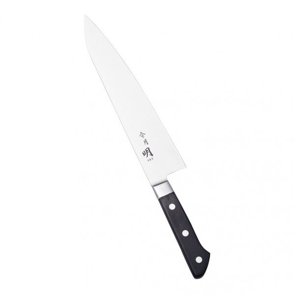 富士カトラリー 令月 明 MV鋼口金付 牛刀(両刃) 18cm FC-0106 1個...