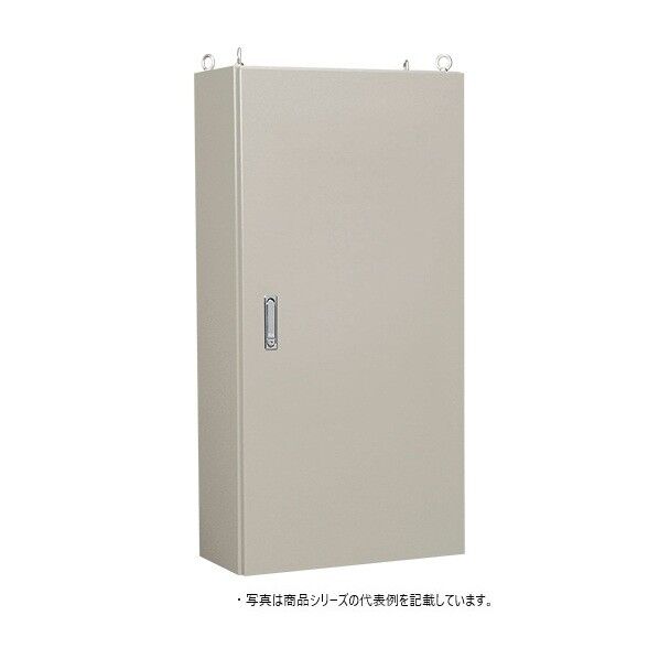 自立制御盤キャビネット・基台付・鉄製基板なし フカサ500mm