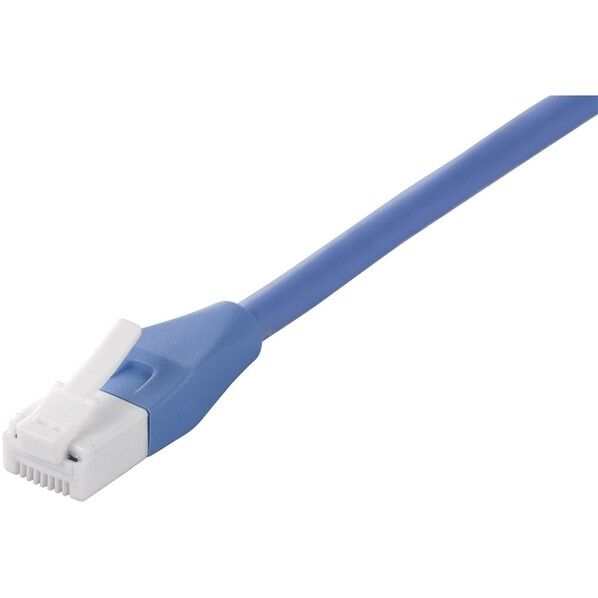 Cat6A ツメの折れないLANケーブル 標準 ストレート ブルー 0.2m BSLS6ANU02BL 1個