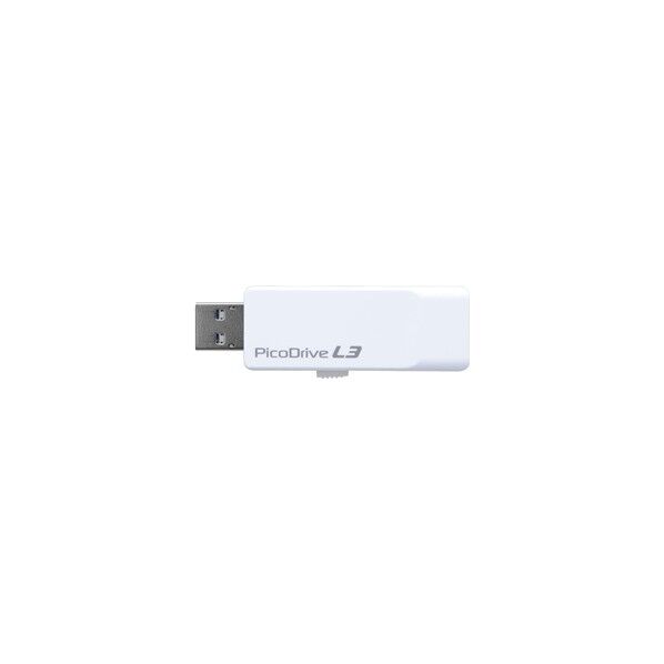 USB3.0メモリー W23×D56×H8.8mm GH-UF3LA32G-WH 1台