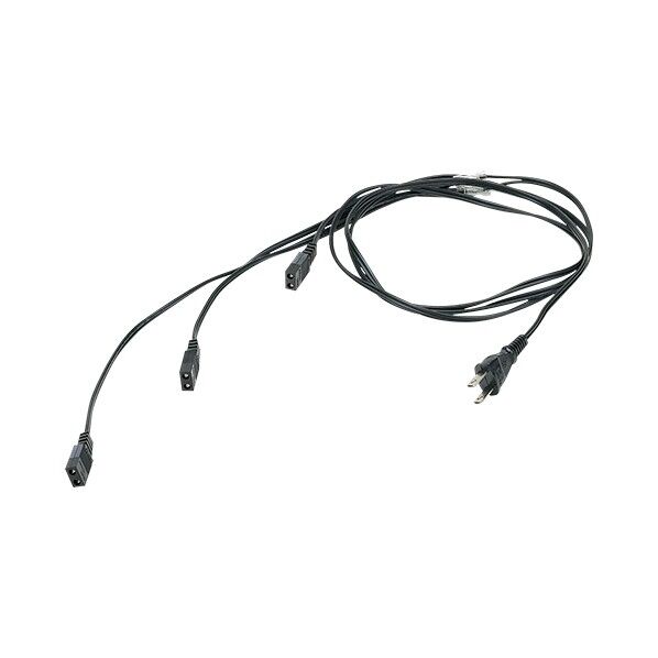日東工業 コンセント付プラグコード 全長2250mm ブラック RD48-1PF 1点...
